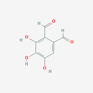 molecular formula C8H6O5 B104000 3,4,5-Trihydroxyphthalaldehyde CAS No. 16790-41-3
