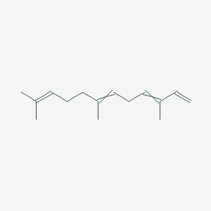 molecular formula C15H24 B104014 alpha-Farnesene CAS No. 502-61-4