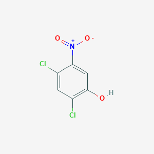 molecular formula C6H3Cl2NO3 B104017 2,4-Dichloro-5-nitrophenol CAS No. 39489-77-5