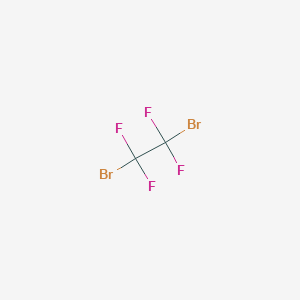 molecular formula C2Br2F4 B104034 1,2-Dibromotetrafluoroethane CAS No. 124-73-2