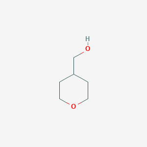 molecular formula C6H12O2 B104037 Tetrahydropyran-4-methanol CAS No. 14774-37-9
