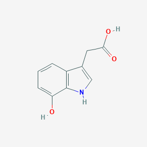 molecular formula C10H9NO3 B104043 2-(7-hydroxy-1H-indol-3-yl)acetic Acid CAS No. 173447-79-5