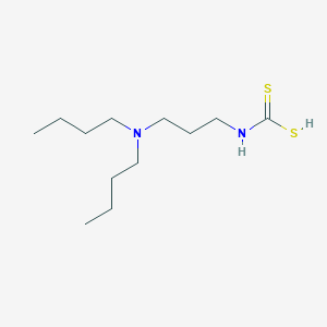 B104046 Carbamic acid, N-(3-(dibutylamino)propyl)dithio- CAS No. 18997-73-4