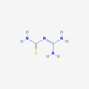 molecular formula C2H6N4S B104047 Guanylthiourea CAS No. 2114-02-5