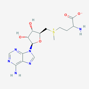 molecular formula C15H22N6O5S B104048 S-腺苷-DL-蛋氨酸 CAS No. 17176-17-9