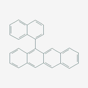molecular formula C28H18 B104054 Naphthacene, 5-(1-naphthalenyl)- CAS No. 52711-99-6