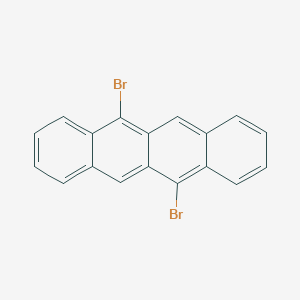 molecular formula C18H10Br2 B104060 5,11-Dibromotetracene CAS No. 40577-78-4