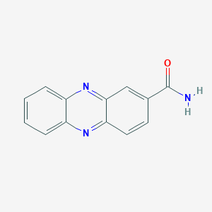 molecular formula C13H9N3O B104067 Phenazine-2-carboxamide CAS No. 18644-21-8