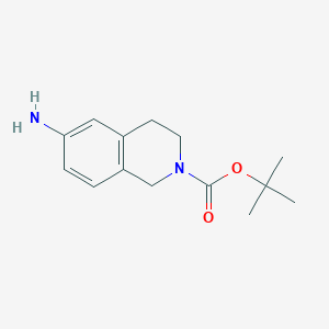 6-amino-2-n-boc-1,2,3,4-tetrahydro-isoquinoline