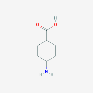 molecular formula C7H13NO2 B104073 trans-4-Aminocyclohexanecarboxylic acid CAS No. 3685-23-2