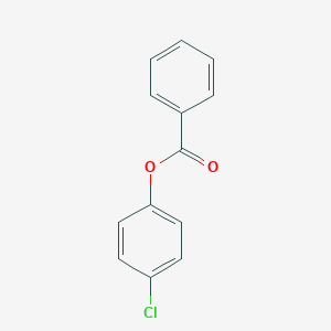 molecular formula C13H9ClO2 B104076 4-Chlorophenyl benzoate CAS No. 2005-08-5