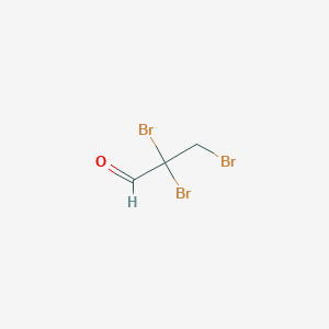 molecular formula C3H3Br3O B104087 2,2,3-Tribromopropanal CAS No. 26944-17-2