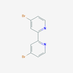 molecular formula C10H6Br2N2 B104092 4,4'-Dibromo-2,2'-bipyridine CAS No. 18511-71-2
