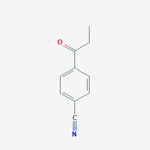 molecular formula C10H9NO B104102 4-Propanoylbenzonitrile CAS No. 52129-98-3