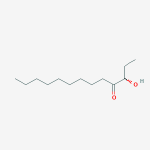 molecular formula C13H26O2 B104114 (S)-3-羟基十三烷-4-酮 CAS No. 1004296-82-5