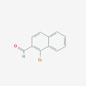 molecular formula C11H7BrO B104117 1-Bromo-2-naphthaldehyde CAS No. 3378-82-3