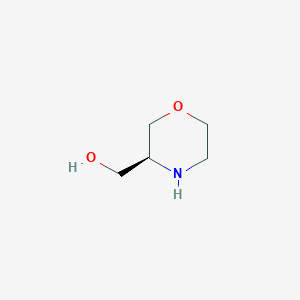 molecular formula C5H11NO2 B104118 (S)-morpholin-3-ylmethanol CAS No. 211053-50-8