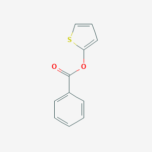 molecular formula C11H8O2S B104135 Thiophen-2-yl benzoate CAS No. 16693-98-4
