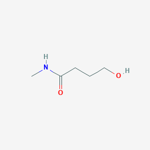 molecular formula C5H11NO2 B104137 丁酰胺，4-羟基-N-甲基- CAS No. 37941-69-8