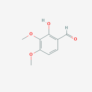 molecular formula C9H10O4 B104142 2-Hydroxy-3,4-dimethoxybenzaldehyde CAS No. 19283-70-6