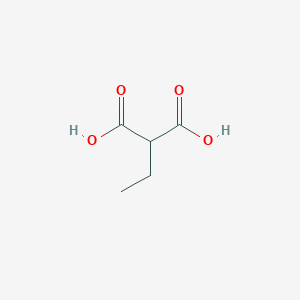 molecular formula C5H8O4 B104160 Ethylmalonic acid CAS No. 601-75-2