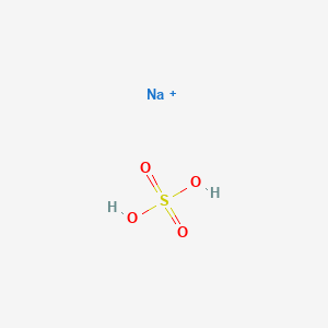 molecular formula Na2SO4· nH2O (n = 0 or 10)<br>Na2SO4<br>Na2O4S B104168 硫酸钠 CAS No. 7757-82-6