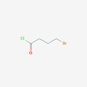 molecular formula C4H6BrClO B104169 4-Bromobutyryl chloride CAS No. 927-58-2