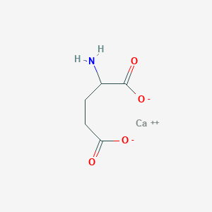 molecular formula C10H16CaN2O8 B104192 L-Glutamic acid, calcium salt CAS No. 19238-49-4