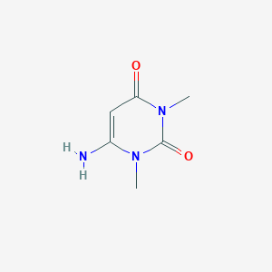 molecular formula C6H9N3O2 B104193 6-Amino-1,3-dimethyluracil CAS No. 6642-31-5