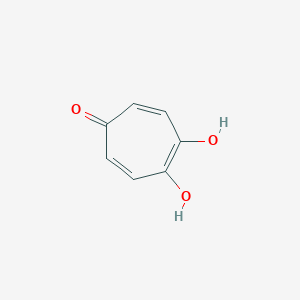 molecular formula C7H6O3 B104220 5-Hydroxytropolone CAS No. 15852-34-3