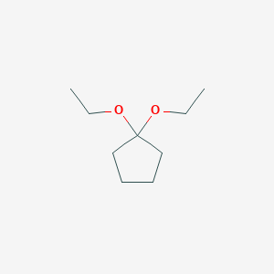 molecular formula C9H18O2 B104243 1,1-Diethoxycyclopentane CAS No. 23786-93-8