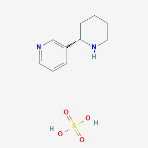 molecular formula C10H16N2O4S B104254 3-(2-Piperidyl)pyridyl sulfate CAS No. 18262-71-0