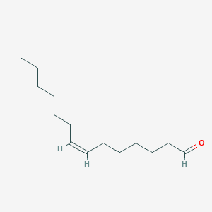B104267 (Z)-Tetradec-7-enal CAS No. 65128-96-3