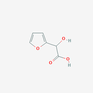 molecular formula C6H6O4 B104269 2-Furanglycolic acid CAS No. 19377-73-2