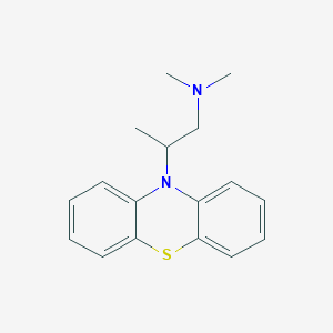 molecular formula C17H20N2S B104278 Isopromethazine CAS No. 303-14-0