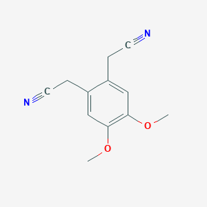 molecular formula C12H12N2O2 B104291 1,2-Bis(cyanomethyl)-4,5-dimethoxybenzol CAS No. 24006-88-0