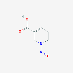 molecular formula C6H8N2O3 B104292 N-Nitrosoguvacine CAS No. 55557-01-2
