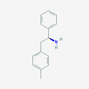 molecular formula C15H17N B104298 (S)-1-苯基-2-(对甲苯基)乙胺 CAS No. 30339-30-1