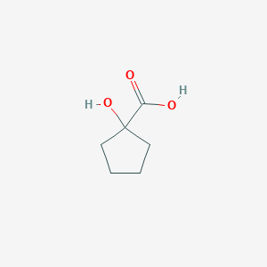 molecular formula C6H10O3 B104299 1-Hydroxycyclopentanecarboxylic acid CAS No. 16841-19-3