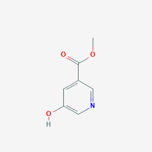 molecular formula C7H7NO3 B104305 Methyl 5-hydroxynicotinate CAS No. 30766-22-4