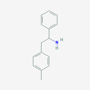 molecular formula C15H17N B104309 1-苯基-2-(对甲苯基)乙胺 CAS No. 30275-30-0