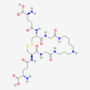 molecular formula C27H47N9O10S2 B104310 Trypanothione CAS No. 96304-42-6