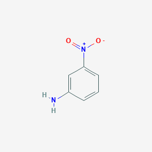 molecular formula C6H6N2O2 B104315 3-硝基苯胺 CAS No. 99-09-2