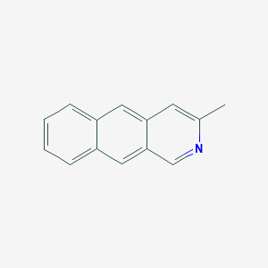 molecular formula C14H11N B104344 3-Methylbenzo[g]isoquinoline CAS No. 19339-12-9