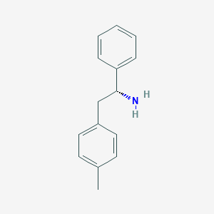 molecular formula C15H17N B104351 (R)-alpha-Phenyl-4-methylphenethylamine CAS No. 30339-32-3