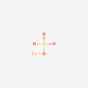 molecular formula FeO4S B104354 硫酸亚铁 CAS No. 7720-78-7
