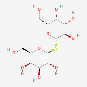 molecular formula C12H22O10S B104359 Thiodigalactoside CAS No. 51555-87-4