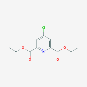 molecular formula C11H12ClNO4 B104368 Diethyl 4-chloropyridine-2,6-dicarboxylate CAS No. 53389-01-8