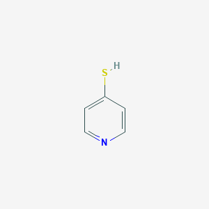 molecular formula C5H5NS B010438 4-Mercaptopyridine CAS No. 19829-29-9