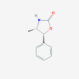 molecular formula C10H11NO2 B104388 (4S,5R)-(-)-4-Methyl-5-phenyl-2-oxazolidinone CAS No. 16251-45-9